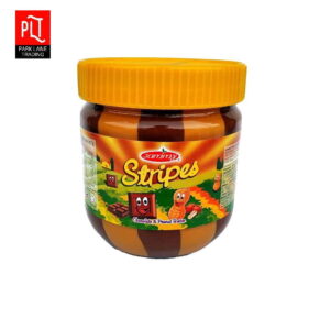 Jammy Jam Stripes 340G Chocolate (6 Bottle)